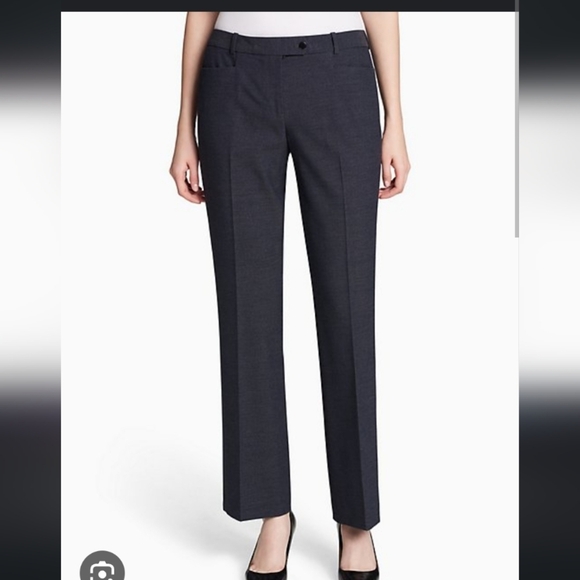 Calvin klein modern fit sz10 dark grey pants work wear office wear - Picture 1 of 16